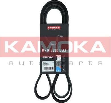 Kamoka 7016217 - Ozubený klinový remeň parts5.com