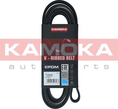 Kamoka 7016234 - Ozubený klínový řemen parts5.com