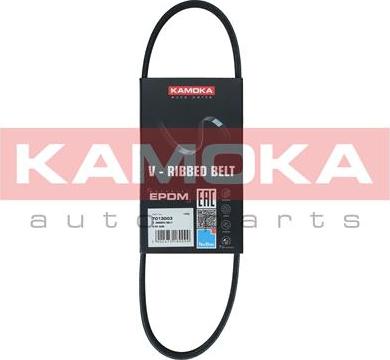 Kamoka 7013003 - Courroie trapézoïdale à nervures parts5.com