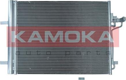 Kamoka 7800058 - Condensador, aire acondicionado parts5.com