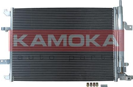 Kamoka 7800319 - Kondenzátor, klimatizace parts5.com