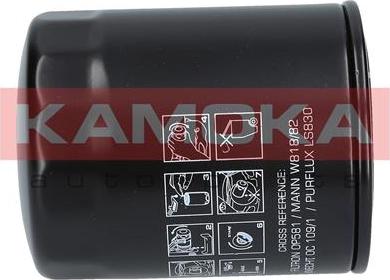 Kamoka F104601 - Filtru ulei parts5.com