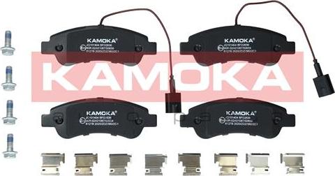 Kamoka JQ101404 - Σετ τακάκια, δισκόφρενα parts5.com