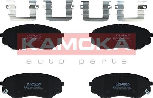 Kamoka JQ101471 - Комплект спирачно феродо, дискови спирачки parts5.com