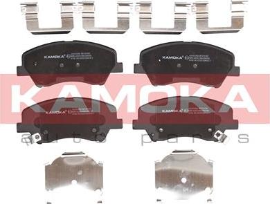 Kamoka JQ101002 - Brake Pad Set, disc brake parts5.com