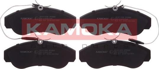 Kamoka JQ1011936 - Комплект спирачно феродо, дискови спирачки parts5.com