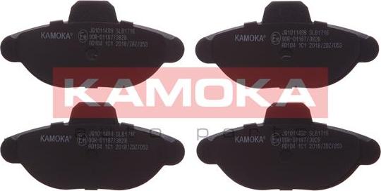 Kamoka JQ1011498 - Set placute frana,frana disc parts5.com