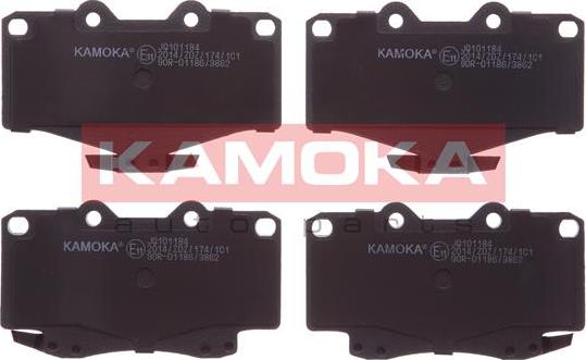 Kamoka JQ101184 - Fren balata seti, diskli fren parts5.com