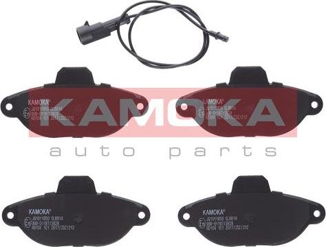 Kamoka JQ1011850 - Set placute frana,frana disc parts5.com