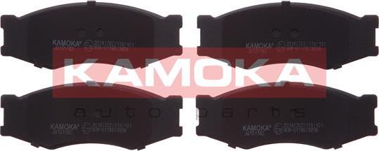 Kamoka JQ101182 - Brake Pad Set, disc brake parts5.com