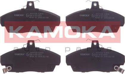 Kamoka JQ1011226 - Fékbetétkészlet, tárcsafék parts5.com