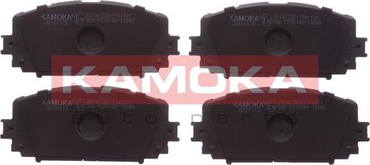 Kamoka JQ101173 - Set placute frana,frana disc parts5.com