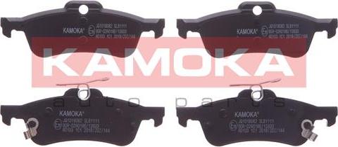 Kamoka JQ1018082 - Fékbetétkészlet, tárcsafék parts5.com