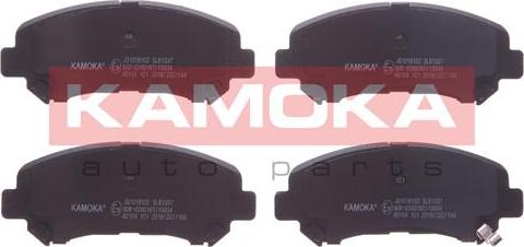 Kamoka JQ1018102 - Fékbetétkészlet, tárcsafék parts5.com