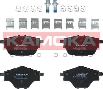 Kamoka JQ101391 - Σετ τακάκια, δισκόφρενα parts5.com