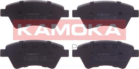 Kamoka JQ1013088 - Fékbetétkészlet, tárcsafék parts5.com