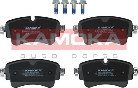 Kamoka JQ101380 - Brake Pad Set, disc brake parts5.com