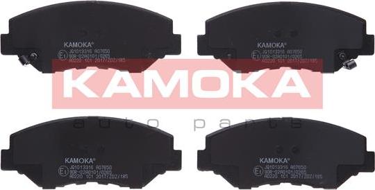 Kamoka JQ1013316 - Brake Pad Set, disc brake parts5.com