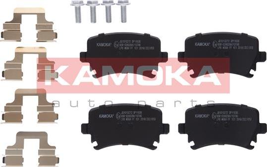 Kamoka JQ1013272 - Sada brzdových destiček, kotoučová brzda parts5.com