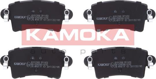 Kamoka JQ1012906 - Bremsbelagsatz, Scheibenbremse parts5.com