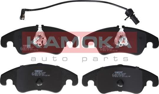 Kamoka JQ101298 - Kit de plaquettes de frein, frein à disque parts5.com