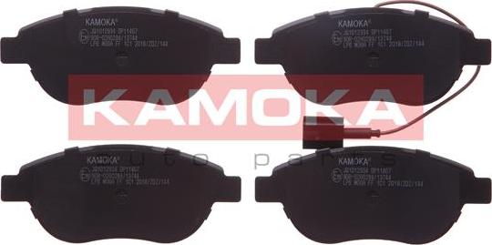 Kamoka JQ1012934 - Set placute frana,frana disc parts5.com