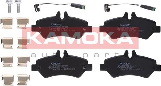 Kamoka JQ1012088 - Тормозные колодки, дисковые, комплект parts5.com