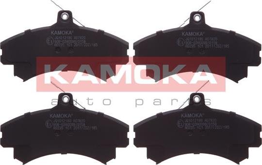 Kamoka JQ1012186 - Brake Pad Set, disc brake parts5.com