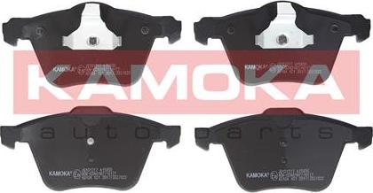 Kamoka JQ101217 - Kit de plaquettes de frein, frein à disque parts5.com