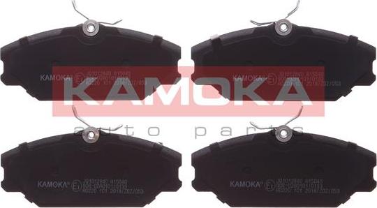 Kamoka JQ1012840 - Fékbetétkészlet, tárcsafék parts5.com