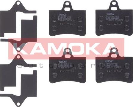 Kamoka JQ1012826 - Fékbetétkészlet, tárcsafék parts5.com