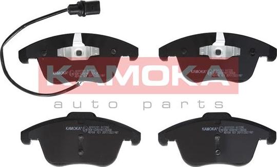 Kamoka JQ101231 - Brake Pad Set, disc brake parts5.com