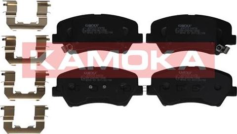 Kamoka JQ101270 - Zestaw klocków hamulcowych, hamulce tarczowe parts5.com