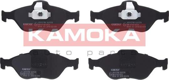 Kamoka JQ1012788 - Kit de plaquettes de frein, frein à disque parts5.com