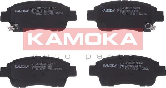 Kamoka JQ1012736 - Set placute frana,frana disc parts5.com