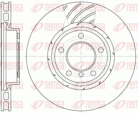 HELLA PAGID 8DD 355 104-091 - Disc frana parts5.com