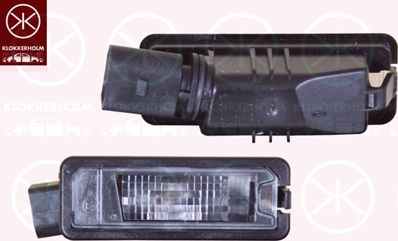 Klokkerholm 95470850 - Licence Plate Light parts5.com