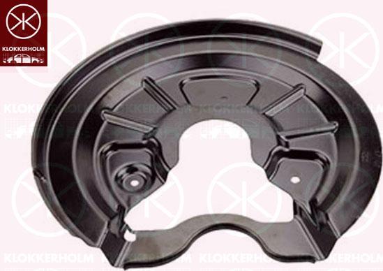 Klokkerholm 9534877 - Splash Panel, guard, brake disc parts5.com