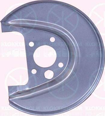 Klokkerholm 9523878 - Splash Panel, guard, brake disc parts5.com