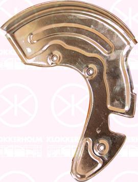 Klokkerholm 0018378 - Splash Panel, guard, brake disc parts5.com