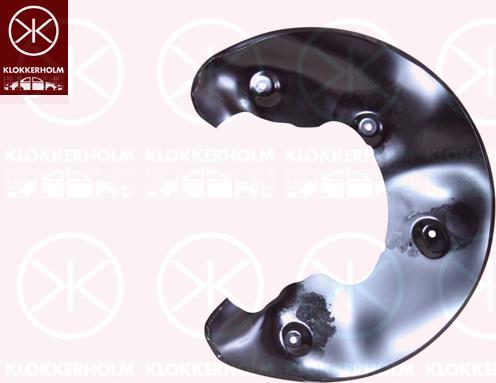 Klokkerholm 0029377 - Splash Panel, guard, brake disc parts5.com