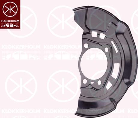 Klokkerholm 8179377 - Püskürtme sacı, fren diski parts5.com