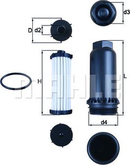 KNECHT HX 151KIT - Filtre hydraulique, boîte automatique parts5.com