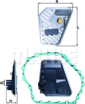 KNECHT HX 168D - Filtr hydrauliczny, automatyczna skrzynia biegów parts5.com