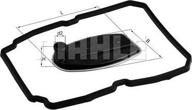 KNECHT HX 81D - Hydraulic Filter, automatic transmission parts5.com