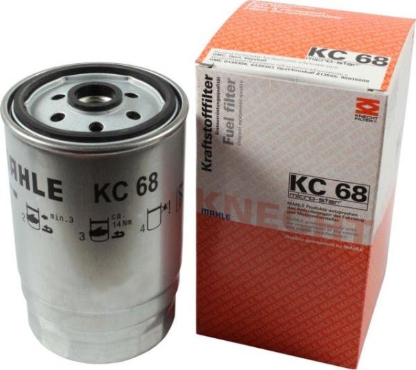 KNECHT KC 68 - Kütusefilter parts5.com