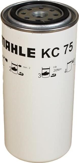 KNECHT KC 75 - Fuel filter parts5.com