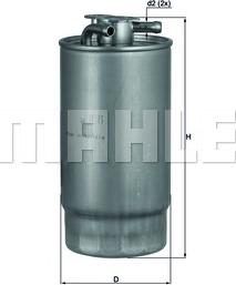 KNECHT KL 160/1 - Fuel filter parts5.com