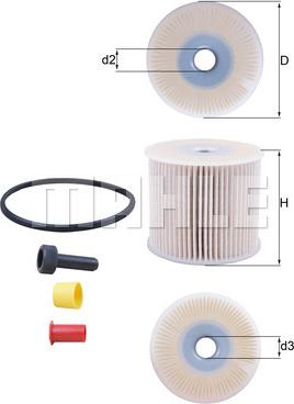 KNECHT KX 85D - Filtro combustible parts5.com