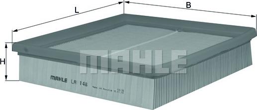 KNECHT LA 148 - Филтър купе (поленов филтър) parts5.com